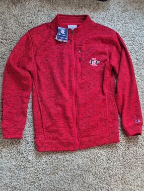 SDSU Fleece Full Zip Jacket